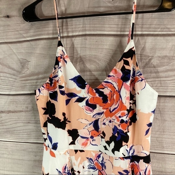 YUMI Kim Pink Silk Floral Babydoll Sundress Nwt - Picture 3 of 11